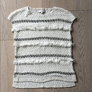 Loft fringe sweater